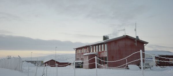 Campo de refugiados em Kirkenes na fronteira com a Rússia, Noruega, janeiro de 2016 - Sputnik Brasil