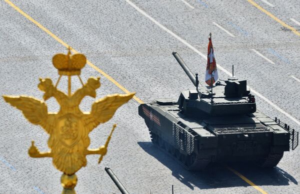 Tanque T-14 Armata durante a Parada da Vitória em Moscou, Rússia, 9 de maio de 2015 - Sputnik Brasil