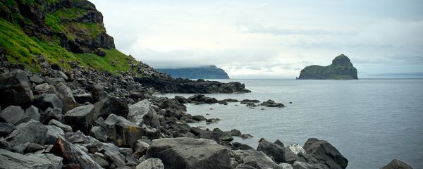 Vista das ilhas Curilas Vista das ilhas Curilas - Sputnik Brasil