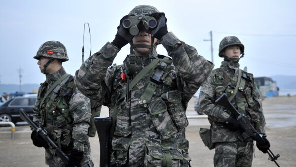 Soldados sul-coreanos (arquivo) - Sputnik Brasil
