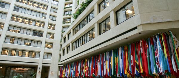 Sede do Fundo Monetário Internacional (FMI) em Washington, EUA - Sputnik Brasil