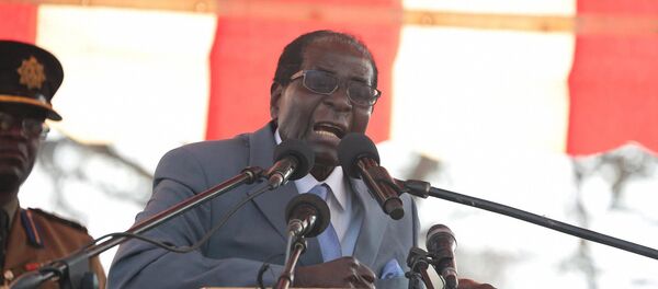 Presidente do Zimbábue, Robert Mugabe, em 27 de julho de 2016 - Sputnik Brasil
