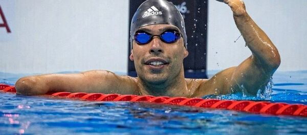 Um dos destaques da delegação brasileira, o nadador Daniel Dias  já conquistou quatro medalhas um ouro, duas pratas e um bronze nas Paralimpíadas - Sputnik Brasil