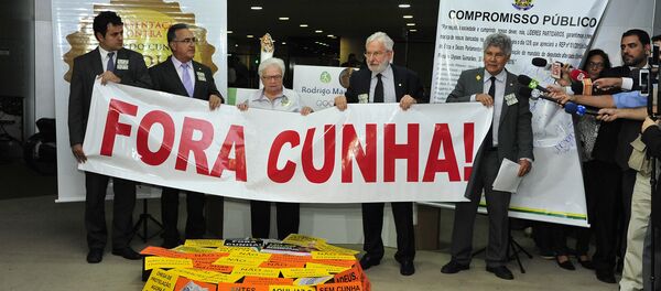 Expectativa dos deputados do PSOL para a votação do pedido de perda de mandato de Eduardo Cunha - Sputnik Brasil