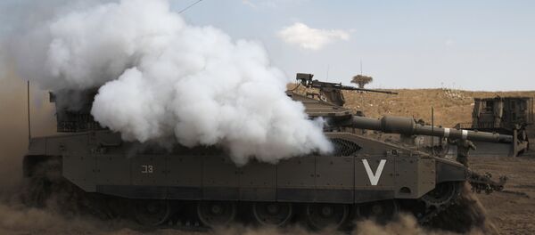 Soldados israelenses realizam exercícios na parte setentrional das Colinas de Golã, 13 de setembro de 2016 - Sputnik Brasil