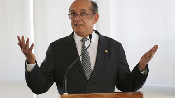 Ministro Gilmar Mendes do Supremo Tribunal Federal - Sputnik Brasil