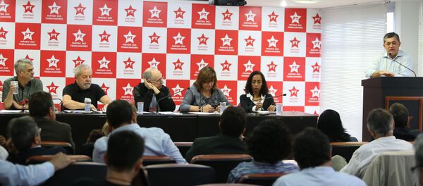 Reunião da Executiva Nacional do Partido dos Trabalhadores - Sputnik Brasil