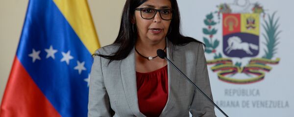 Delcy Rodriguez Mercosul - Sputnik Brasil