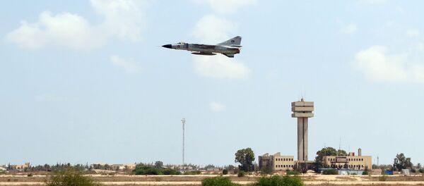 Caça MiG-23 da Força Aérea líbia, Líbia, 4 de setembro de 2016 - Sputnik Brasil