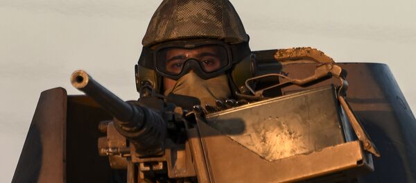 Militar turco na fronteira turco-síria, 1 de setembro de 2016 - Sputnik Brasil