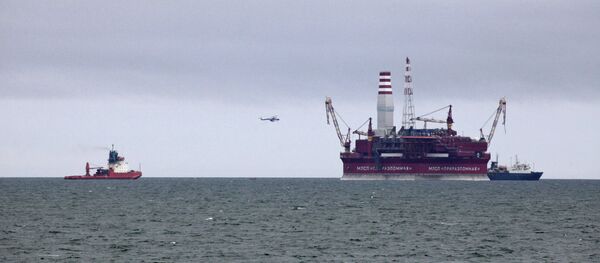 Exploração de petrôleo no Ártico russo - Sputnik Brasil