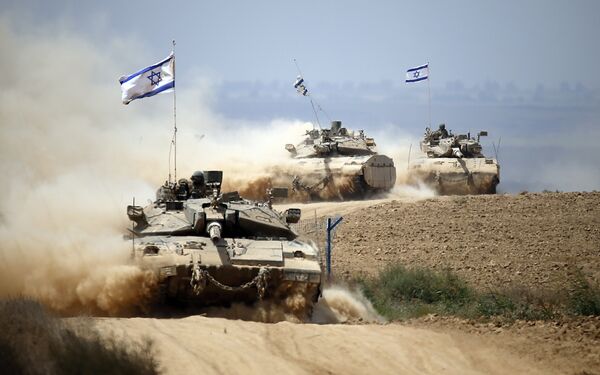 Foguetes são lançados contra Israel vindos da Faixa de Gaza - Sputnik Brasil