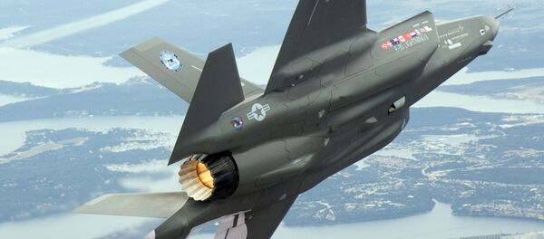 Caça norte-americano F-35 Caça norte-americano F-35 - Sputnik Brasil