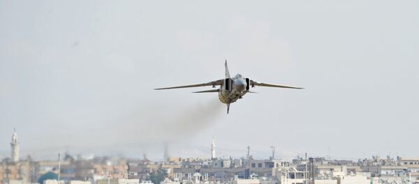 MiG-23 da Força Aérea síria (arquivo) - Sputnik Brasil