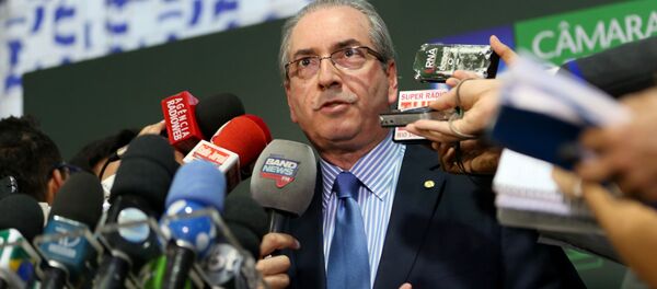 Cunha ameacas - Sputnik Brasil