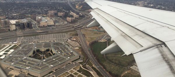 Vista do Pentágono a partir de um avião - Sputnik Brasil