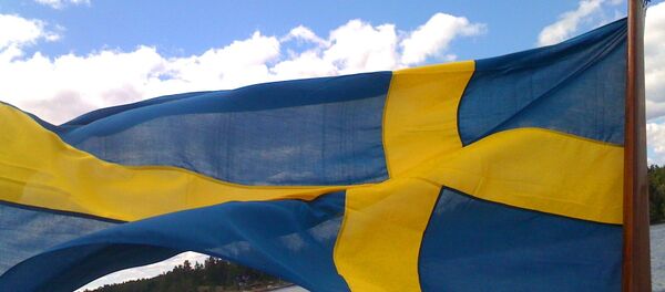 Bandeira nacional da Suécia - Sputnik Brasil