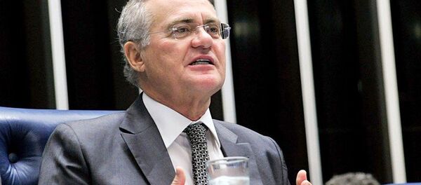 Renan Calheiros - Sputnik Brasil