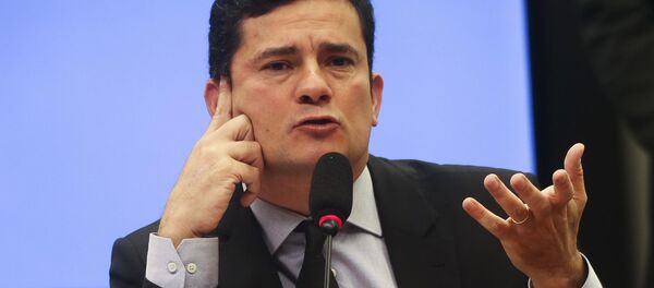 Sérgio Moro, juiz da 13.ª Vara Criminal Federal de Curitiba - Sputnik Brasil