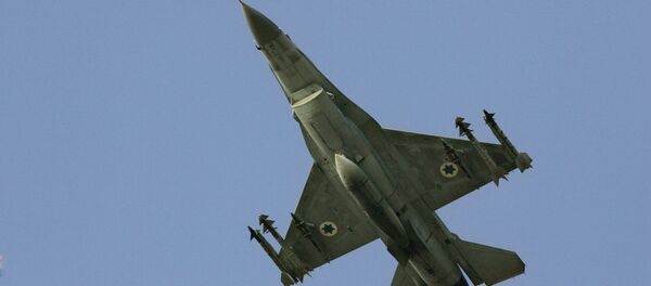Israeli F-16 - Sputnik Brasil