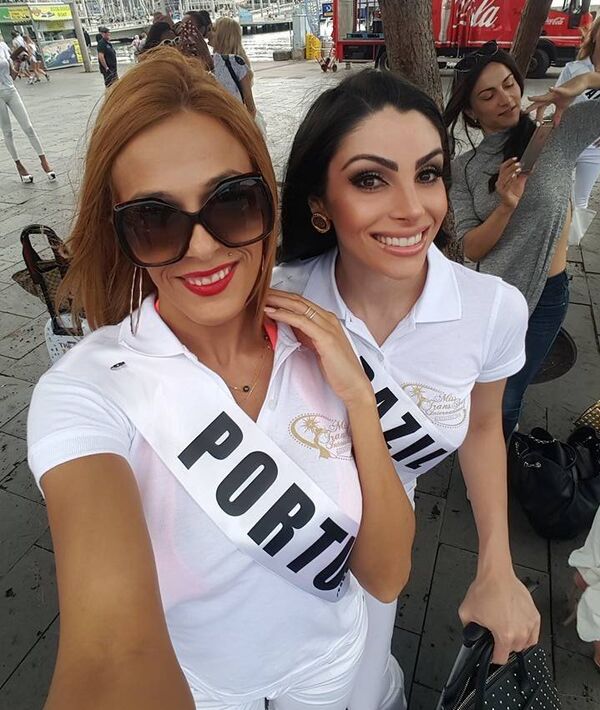 Sarah Ines e Rafaela Manfrini - Sputnik Brasil