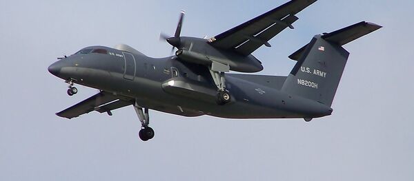 Avião Dash 8 norte-americano - Sputnik Brasil