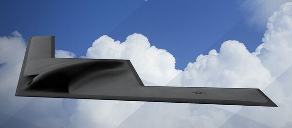 Bombardeiro estratégico B-21 norte-americano - Sputnik Brasil
