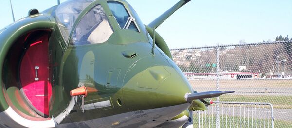 Avião de assalto AV-8 Harrier II norte-americano - Sputnik Brasil