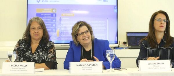 Lançamento da plataforma online Cidade 50-50_Todas e Todos pela Igualdade - Sputnik Brasil