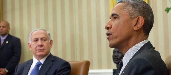 Presidente dos EUA Barack Obama e Primeiro-Ministro de Israel Benjamin Netanyahu - Sputnik Brasil