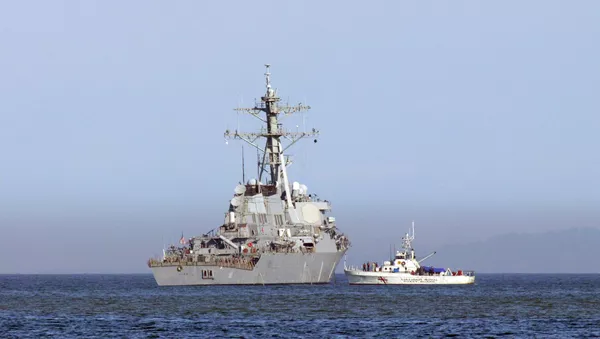 USS Barry, navio de guerra destróier - Sputnik Brasil