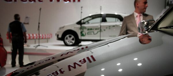 Carros da Great Wall em exposição no Salão Automotivo de Sófia Carros da Great Wall em exposição no Salão Automotivo de Sófia - Sputnik Brasil