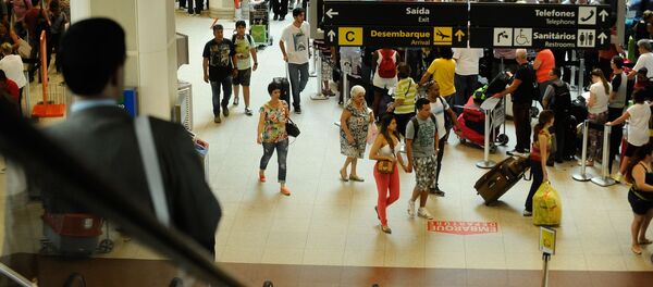 Movimentação no Aeroporto Santos Dumont - Sputnik Brasil