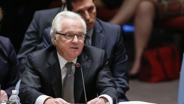 Vitali Churkin, embajador ruso ante la ONU - Sputnik Brasil