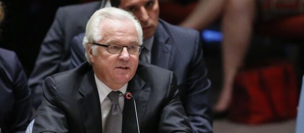 Vitali Churkin, embajador ruso ante la ONU - Sputnik Brasil