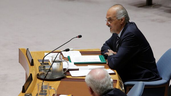 Embaixador da Síria na ONU, Bashar Jaafari - Sputnik Brasil
