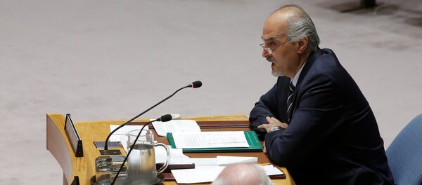 Embaixador da Síria na ONU, Bashar Jaafari - Sputnik Brasil