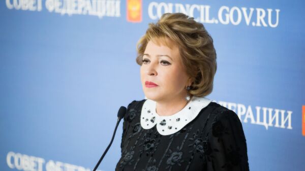 Valentina Matvienko - Sputnik Brasil