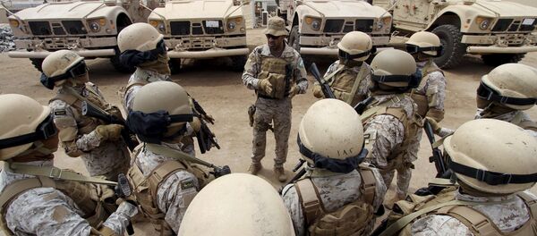 Forças sauditas no Iêmen - Sputnik Brasil