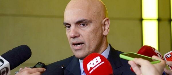 Ministro da Justiça Alexandre de Moraes - Sputnik Brasil