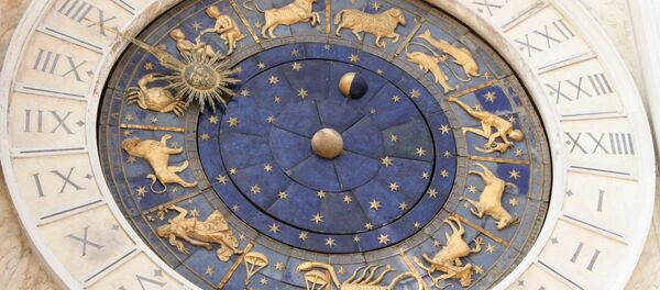Relógio astrológico, Torre dell'Orologio, Veneza, Itália - Sputnik Brasil