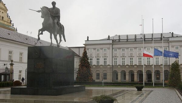 Palácio Presidencial em Varsóvia, Polônia - Sputnik Brasil