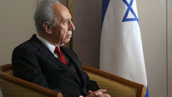 Ex-presidente de Israel, Shimon Peres - Sputnik Brasil