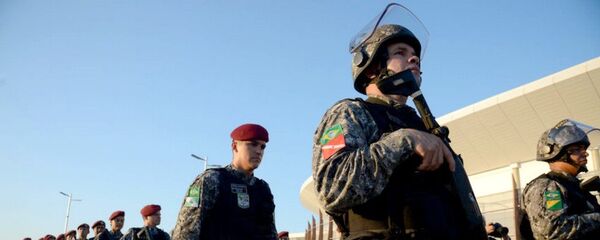 Força Nacional nas eleições - Sputnik Brasil