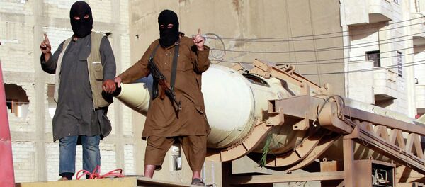 Militantes do Daesh - Sputnik Brasil