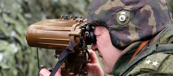 Soldado russo durante realização de exercícios táticos Soldado russo durante realização de exercícios táticos - Sputnik Brasil