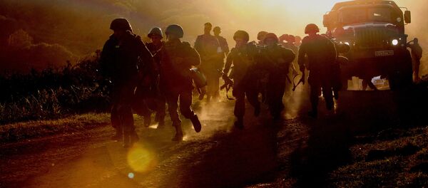 Militares em atividades de prontidão no Distrito Militar Oriental da Rússia (Arquivo) - Sputnik Brasil