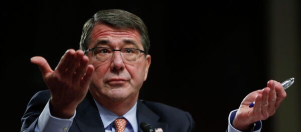 Secretário de Defesa dos EUA, Ashton Carter - Sputnik Brasil
