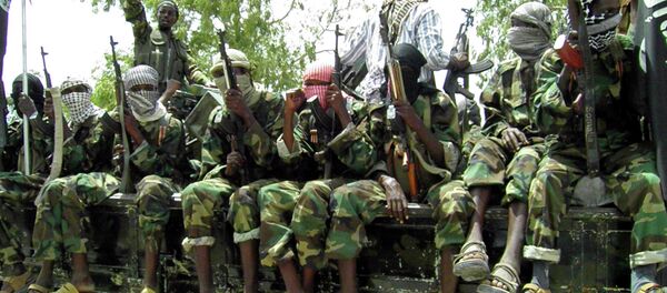 Militantes do grupo terrorista Al-Shabab na Somália - Sputnik Brasil