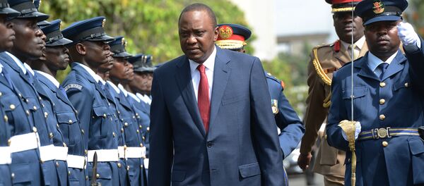 Uhuru Kenyatta, presidente do Quênia - Sputnik Brasil